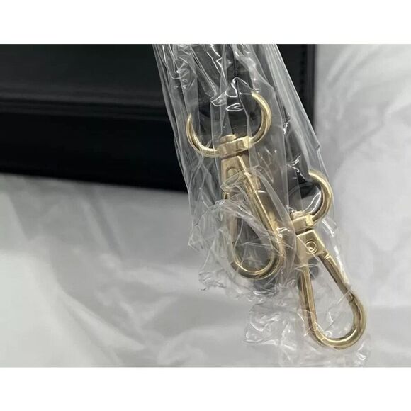 Kayla + Ava Women's Black Miranda Vegan Leather Crossbody/Shoulder Bag - Picture 2 of 7